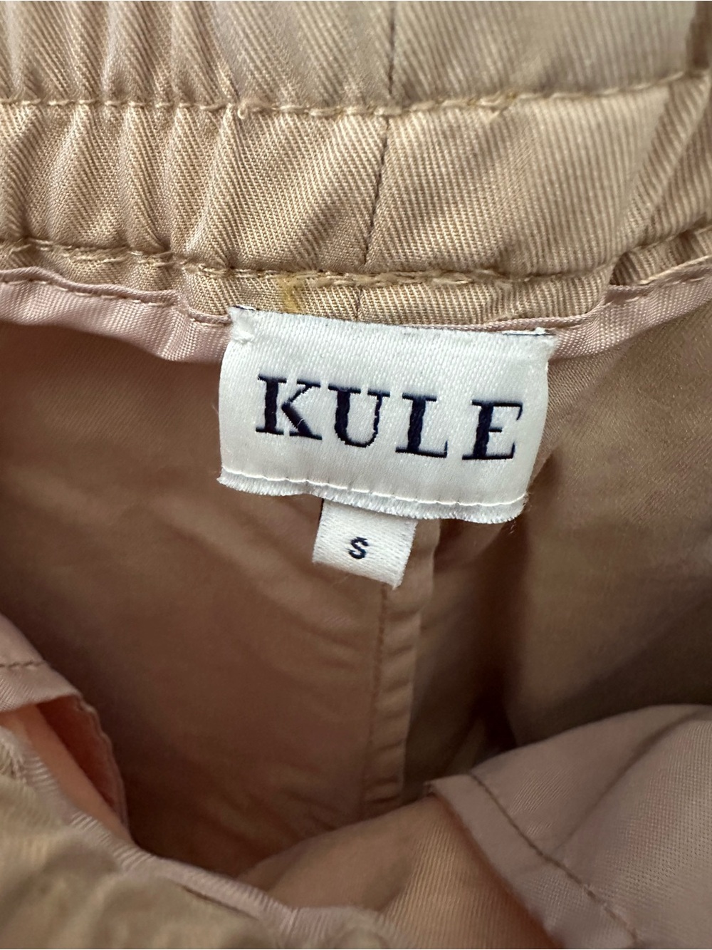 KULE ‘Corbin’ Shorts Beige Khaki Small - Picture 5 of 8